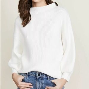 Line & Dot Ribbed Sweater NWT